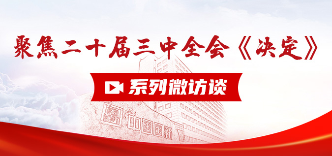聚焦二十屆三中全會《決定》系列微訪談
